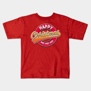 Happy Christmas Ho! Ho! Ho! Kids T-Shirt